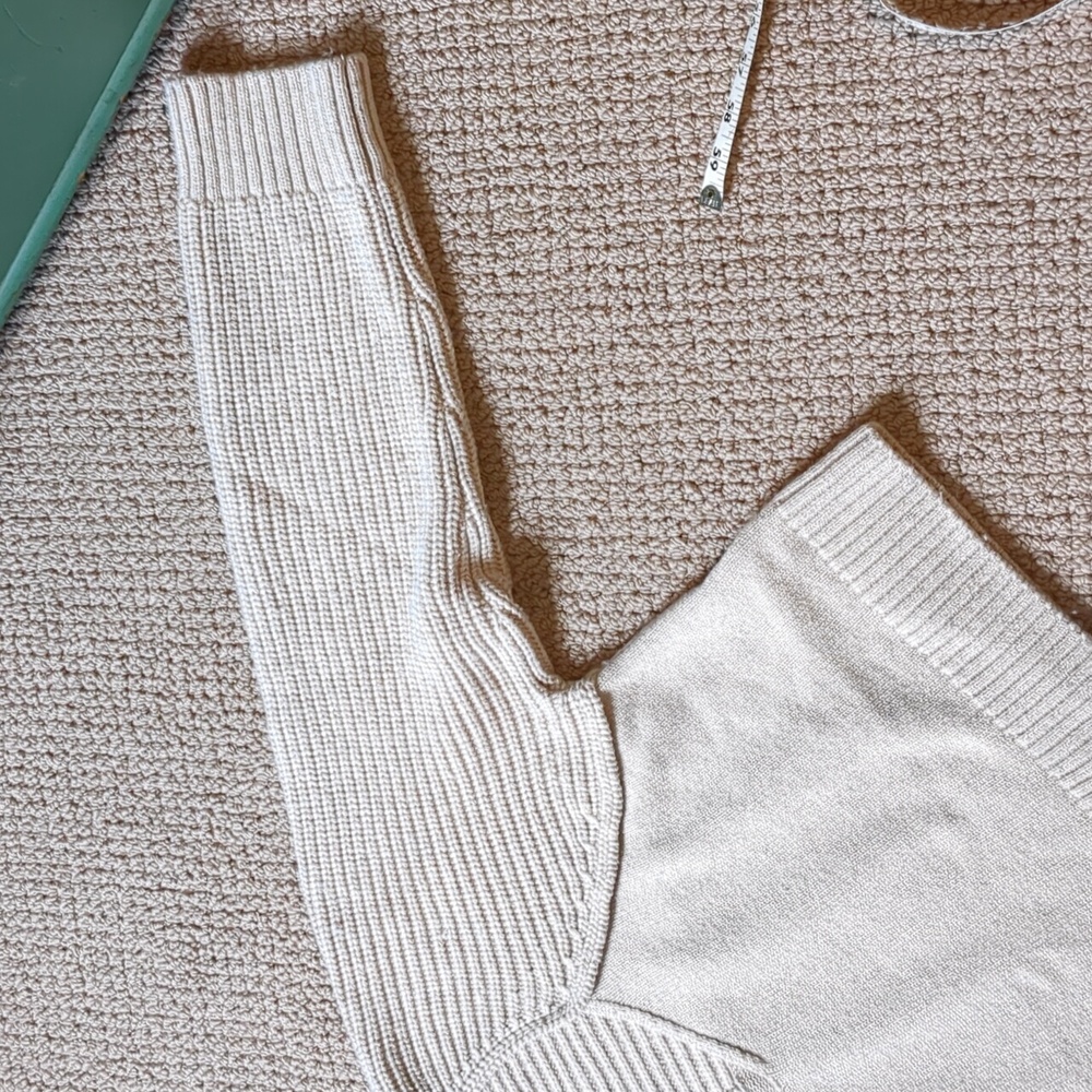ba&sh Cream V-Neck Sweater - Picture 4 of 6